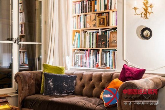 巴黎公寓装饰设计 杂而不乱