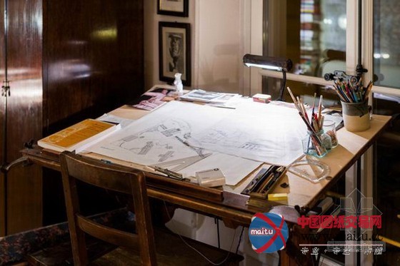 巴黎公寓装饰设计 杂而不乱