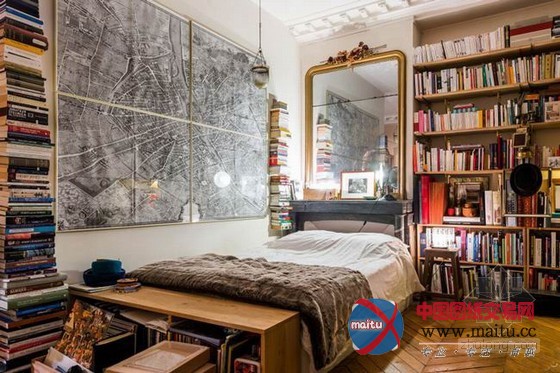 巴黎公寓装饰设计 杂而不乱