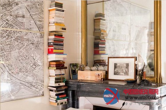 巴黎公寓装饰设计 杂而不乱