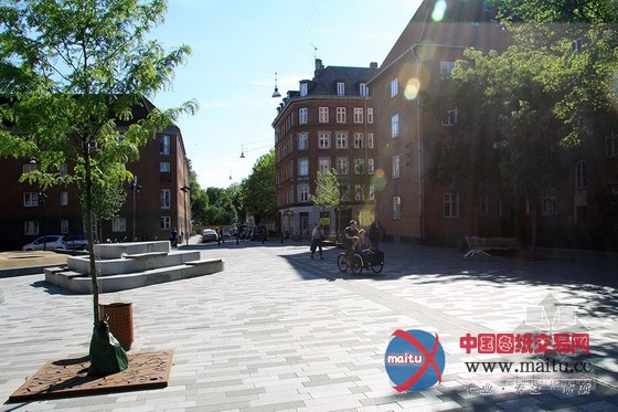 哥本哈根Guldberg城市广场