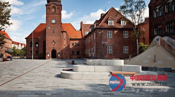 哥本哈根Guldberg城市广场