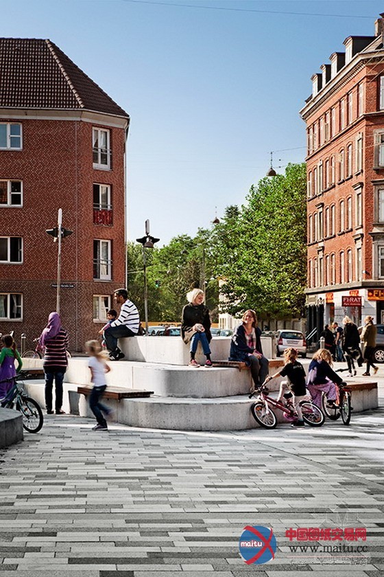 哥本哈根Guldberg城市广场