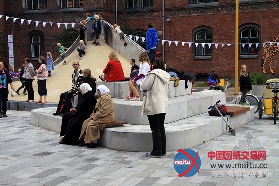 哥本哈根Guldberg城市广场