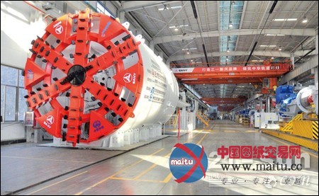 三一重工首台盾构机贯穿北京地铁6号线项目