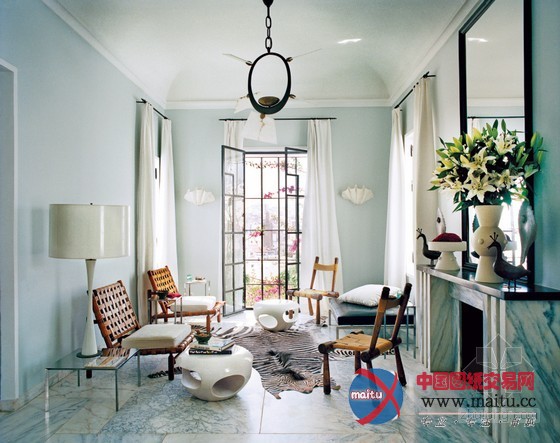 法国传奇品牌创意总监的艺术家居 华贵优雅