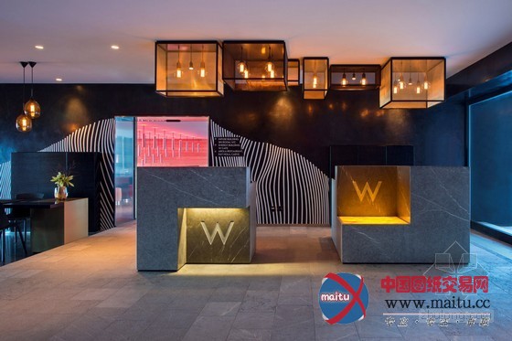 瑞士新的W酒店设计 空间流畅时尚