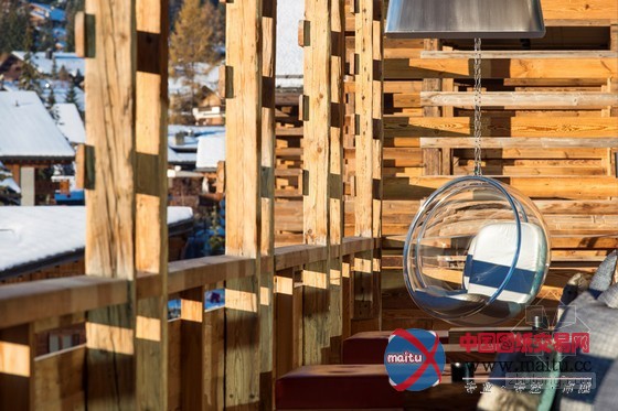 瑞士新的W酒店设计 空间流畅时尚