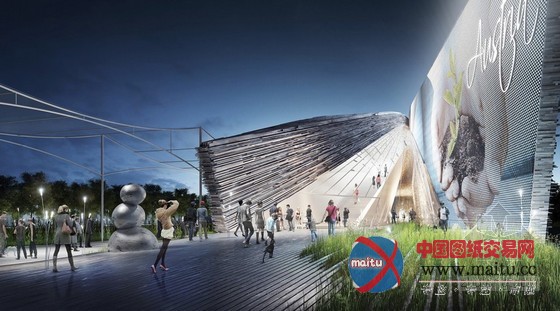 Bence Pap&Mario Gasser设计的2015年米兰世博会奥地利馆-建筑设计-中国图纸交易网