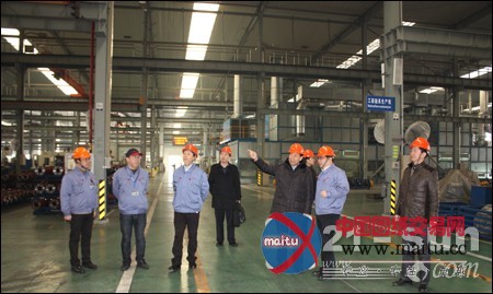 国机集团孙德润副总经理至常林股份调研