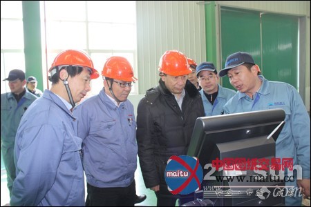 国机集团孙德润副总经理至常林股份调研