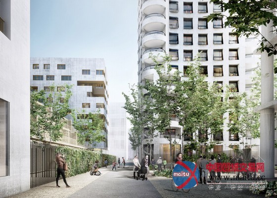 赫尔佐格&德•梅隆公布里昂La Confluence方案