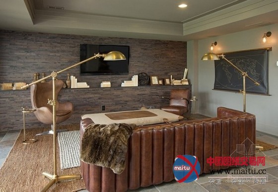 实用美观 手工艺范儿美式风格公寓设计