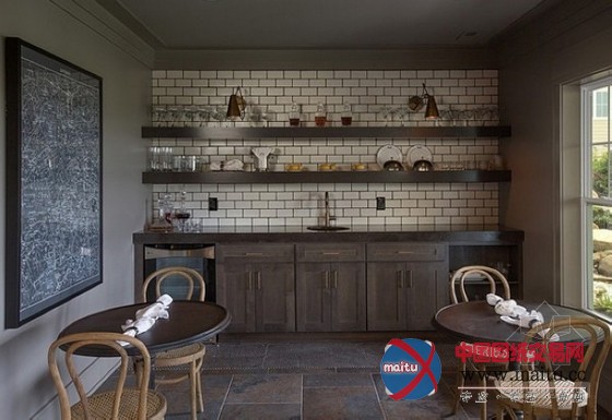 实用美观 手工艺范儿美式风格公寓设计