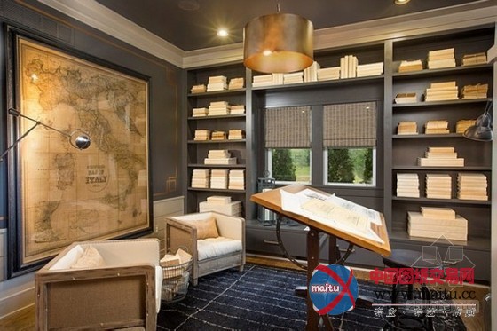 实用美观 手工艺范儿美式风格公寓设计