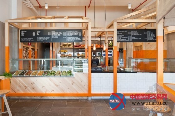 回归自然 狐狸小屋主题快餐厅设计