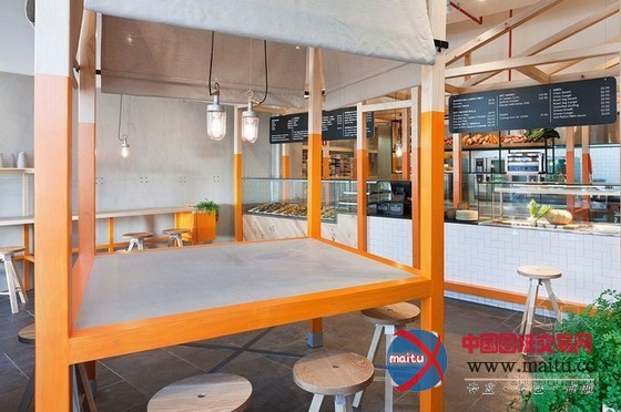 回归自然 狐狸小屋主题快餐厅设计