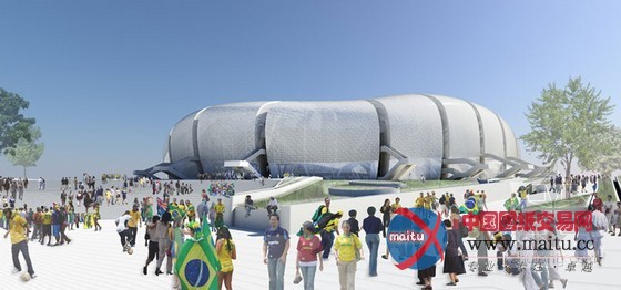 populous设计的巴西das dunas体育场正式开放
