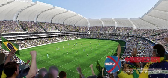 populous设计的巴西das dunas体育场正式开放