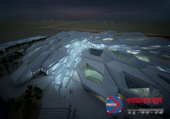 扎哈•哈迪德设计的阿卜杜拉国王石油研究中心