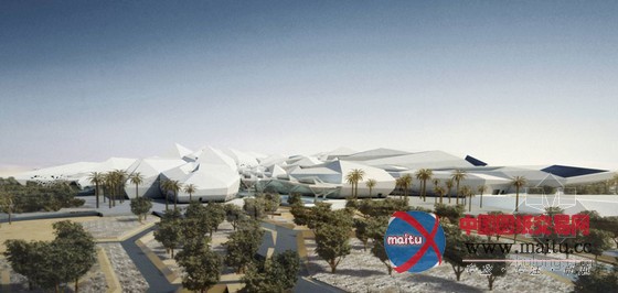 扎哈•哈迪德设计的阿卜杜拉国王石油研究中心