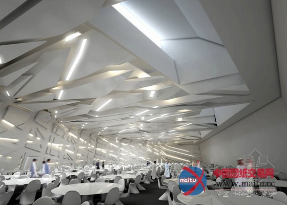 扎哈•哈迪德设计的阿卜杜拉国王石油研究中心