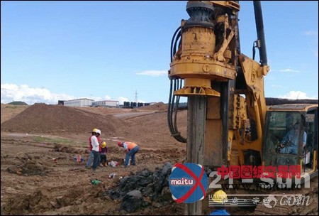 泰信小钻机援建特多 表现优异施工新工程