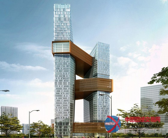 NBBJ设计腾讯深圳新总部大楼