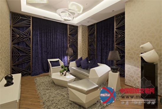 广东南海万科广场售楼部设计 强烈视觉对话