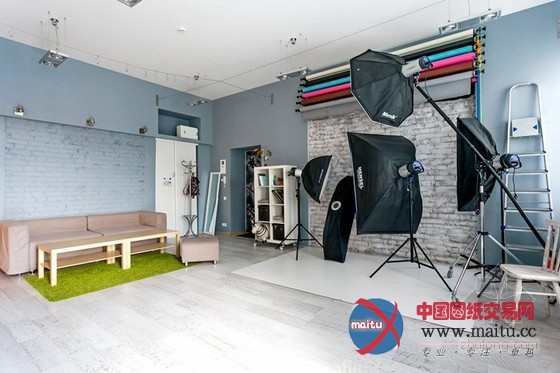 61平家居公寓摄影棚工作室 朝气蓬勃的地方