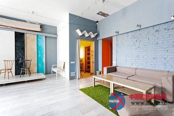 61平家居公寓摄影棚工作室 朝气蓬勃的地方