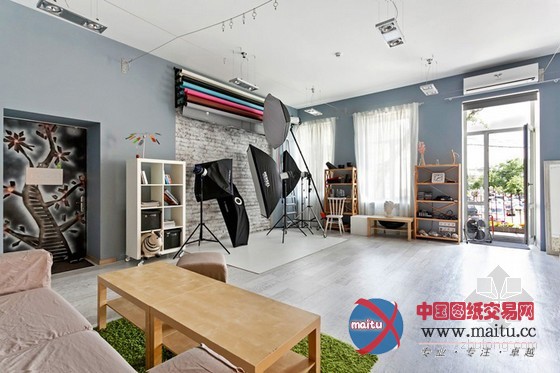 61平家居公寓摄影棚工作室 朝气蓬勃的地方