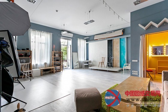 61平家居公寓摄影棚工作室 朝气蓬勃的地方