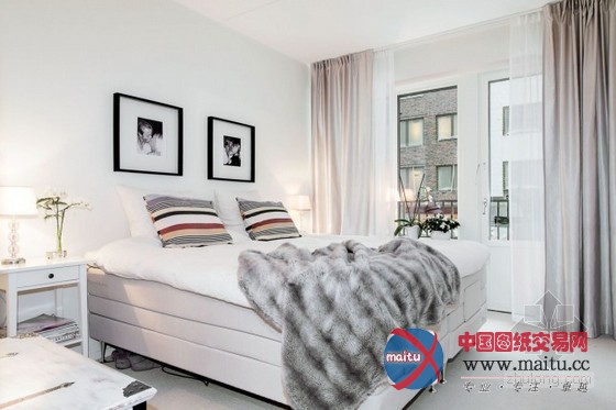 斯堪的纳维亚风格公寓设计 干净舒适