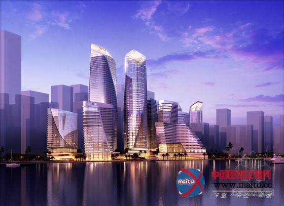 farrells设计的深圳前海特区经济圈总规划