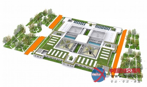 墨西哥La Ciudadela 18世纪老建筑图书馆改造