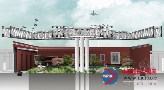 墨西哥La Ciudadela 18世纪老建筑图书馆改造