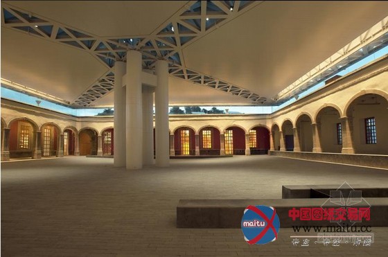 墨西哥La Ciudadela 18世纪老建筑图书馆改造