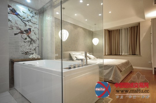 古香古色下的中式风格清幽淡美小公寓