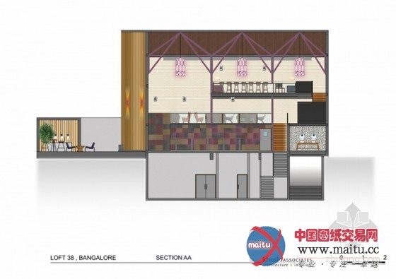 独特视角的印度LOFT 38音乐主题餐厅设计