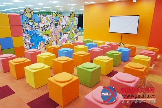 多姿多彩 日本艺术家在线Pixiv办公室设计