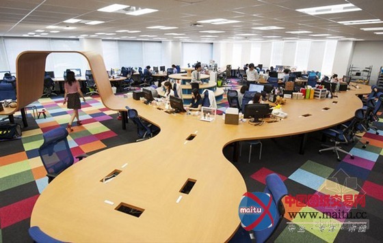 多姿多彩 日本艺术家在线Pixiv办公室设计