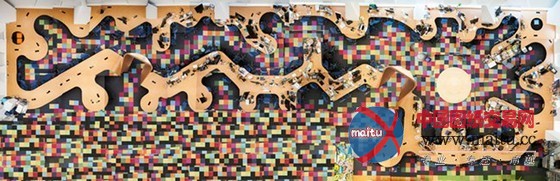 多姿多彩 日本艺术家在线Pixiv办公室设计