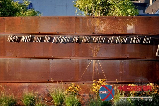 美国波特兰市马丁•路德•金大道节点景观