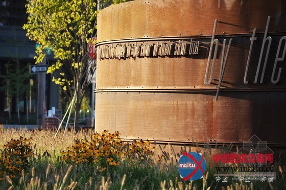 美国波特兰市马丁•路德•金大道节点景观