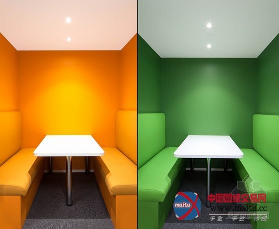 悉尼TNS办公室设计 疯狂的彩色模块