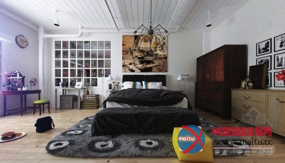 超酷的波西米亚情调公寓设计