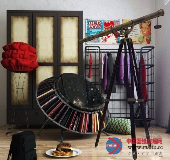 超酷的波西米亚情调公寓设计