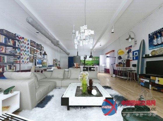 超酷的波西米亚情调公寓设计