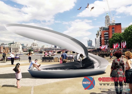 扎哈•哈德迪引领众知名建筑师设计伦敦喷泉